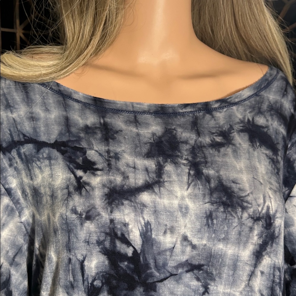 E LUNA TYE DYE HI-LO TSHIRT S - Picture 2 of 11